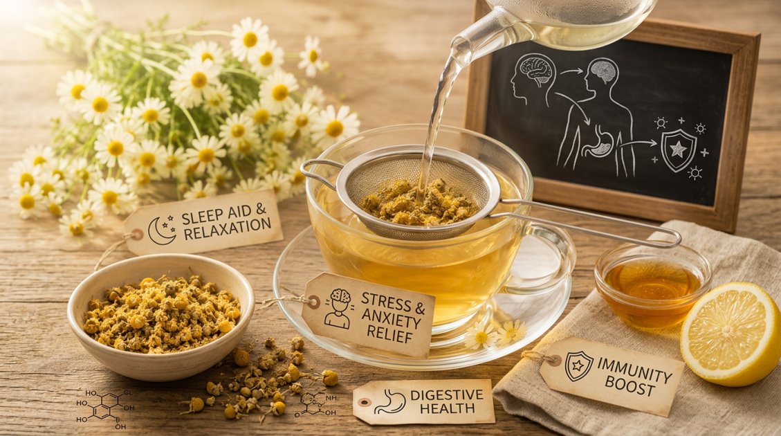 10 Manfaat Teh Chamomile yang Perlu Anda Ketahui