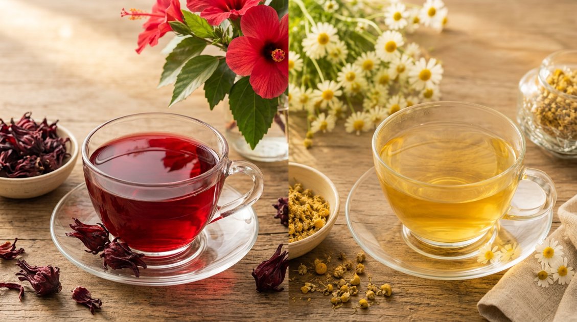 Teh Rosella vs Teh Chamomile: Mana yang Cocok untuk Anda?